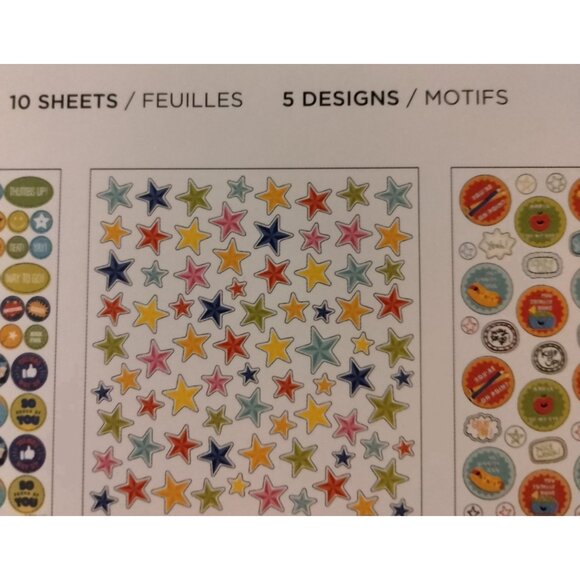 Reward Stickers Set 838 Stickers American Greetings - Picture 11 of 11